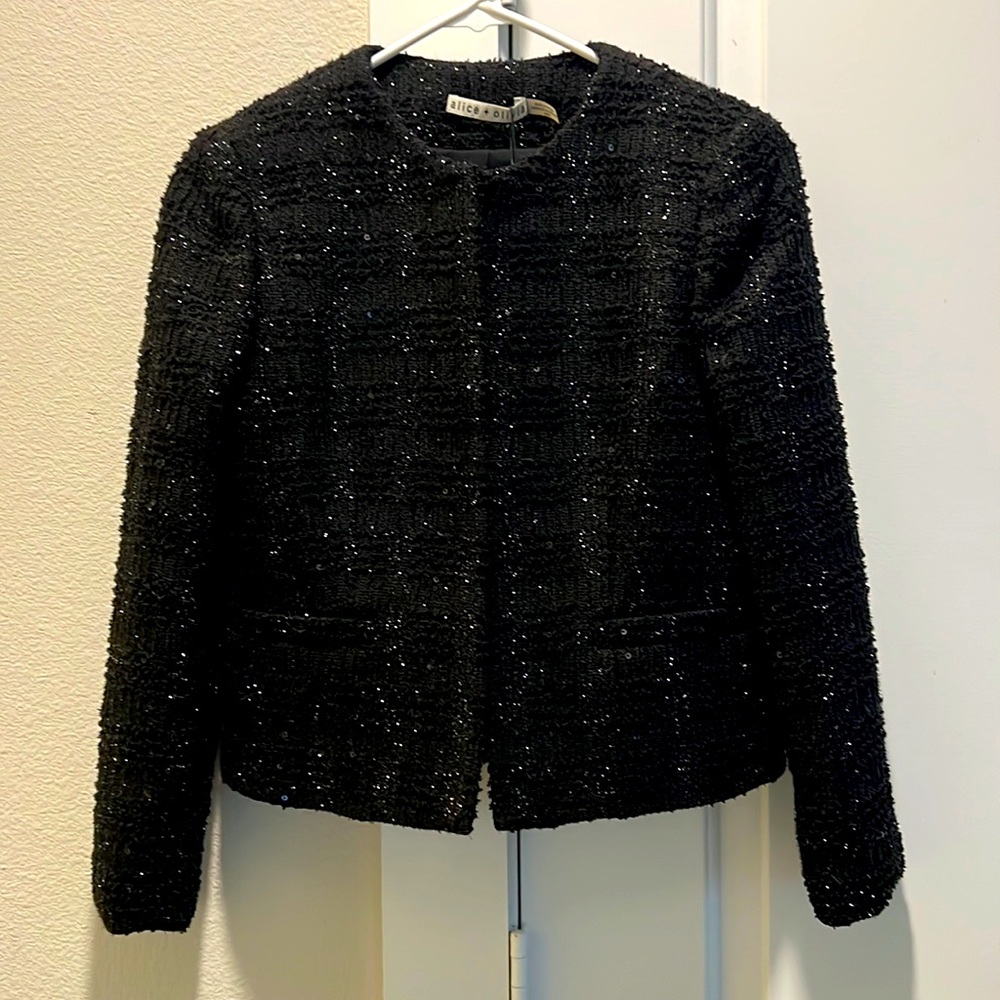 Brand New❗️Alice Olivia Tweed Jacket
